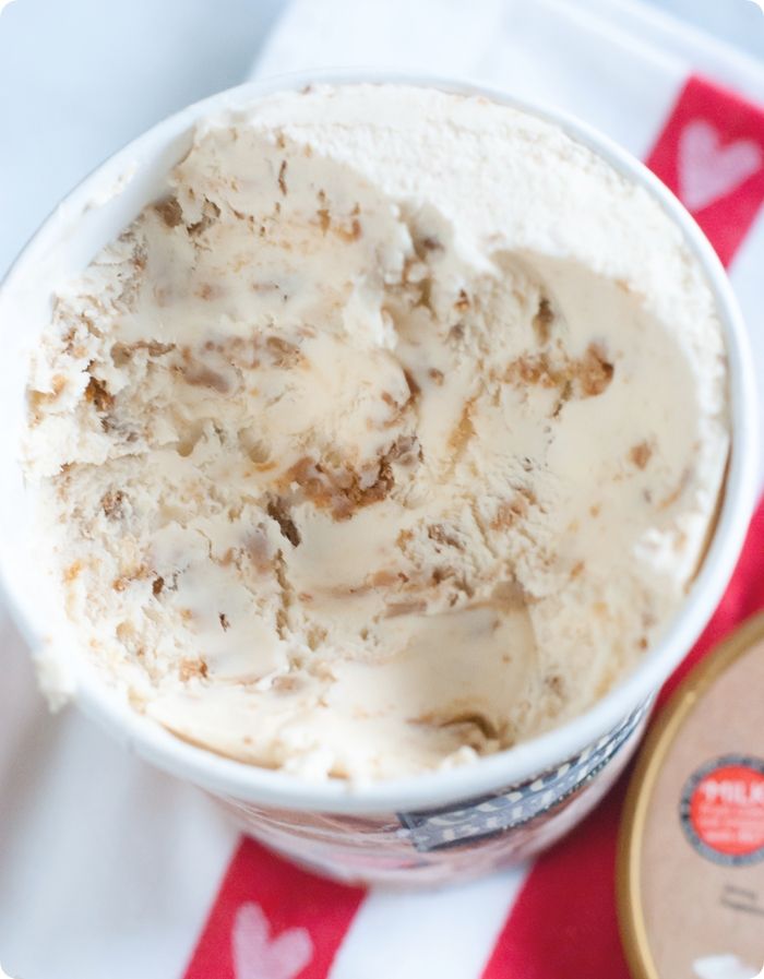 Sweet on Trader Joe's Saturday Cookie Butter ICE CREAM Bake at 350°